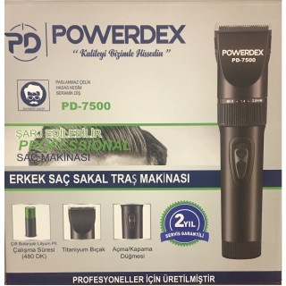 PowerDex PD-7500 Çok Amaçlı Tıraş Makinesi