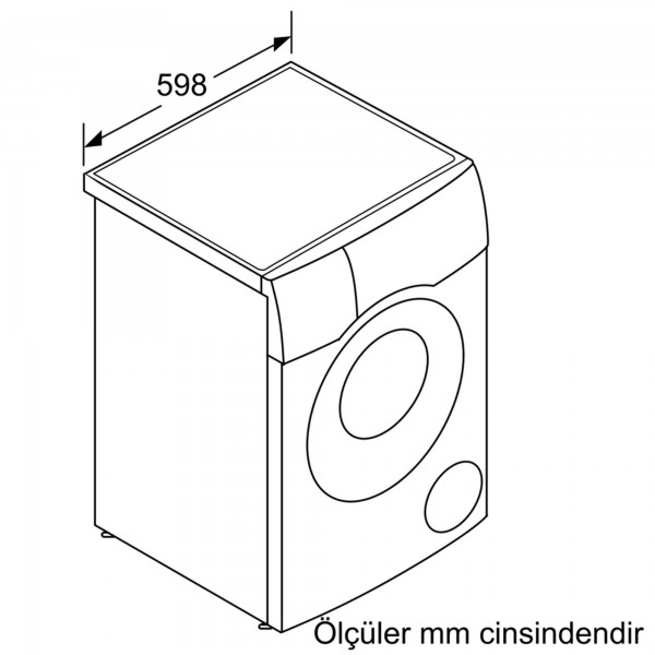 Bosch WDU28560TR Çamaşır Makinesi