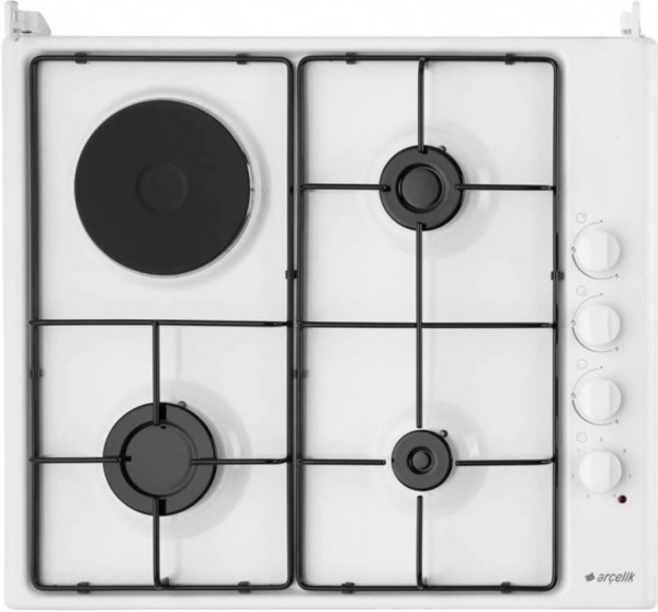 Arçelik STO 911 DGE Solo (Set Üstü) Gazlı ve Elektrikli Ocak