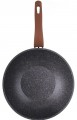 Aryıldız Terra Grey Wok Tava 28 cm resim