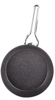 Aryıldız Terra Grey Çelik Sap Tava 24 cm