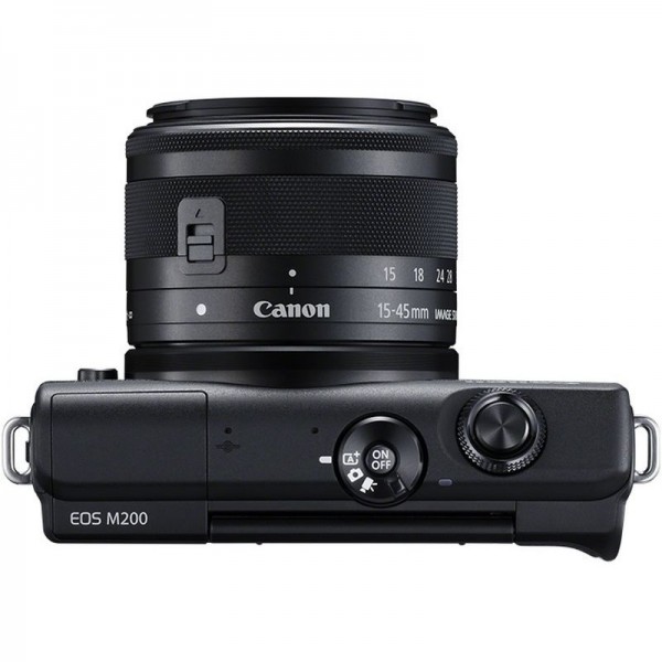 Canon EOS M200 15-45mm Aynasız Fotoğraf Makinesi (15-45 mm)