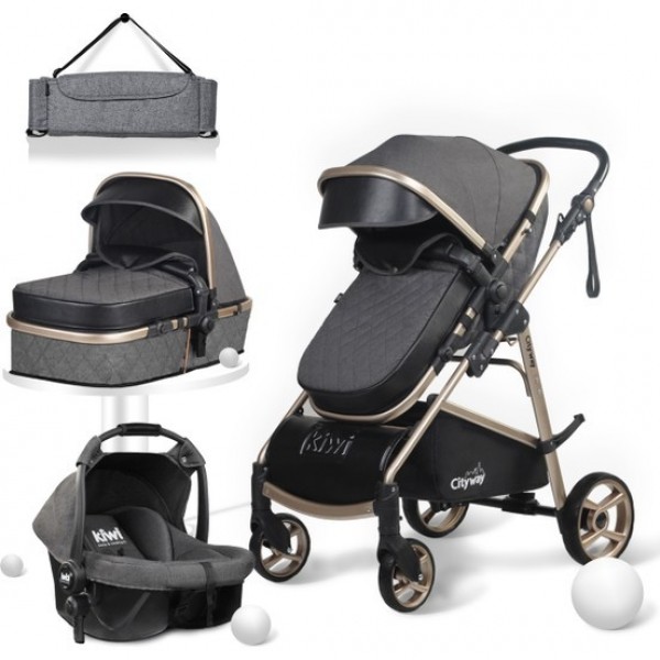 Kiwi City Way 5 In 1 Travel Sistem Bebek Arabası