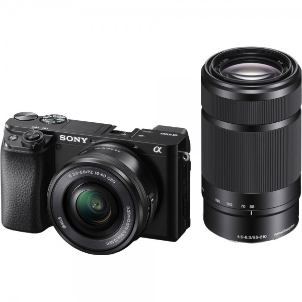 Sony a6100 55-210mm Aynasız Fotoğraf Makinesi (55-210 mm)