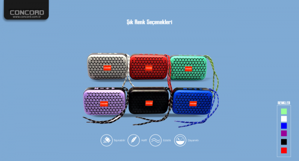Concord C-798 Bluetooth Hoparlör