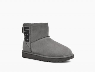 UGG Classic Mini Rubber Logo Kadın Ayakkabı