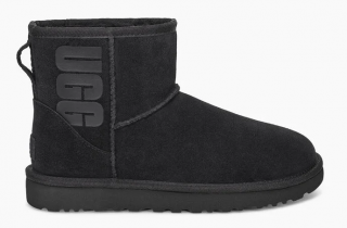 UGG Classic Mini Rubber Logo Kadın Ayakkabı