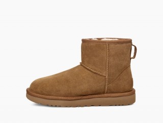 UGG Classic Mini Rubber Logo Kadın Ayakkabı