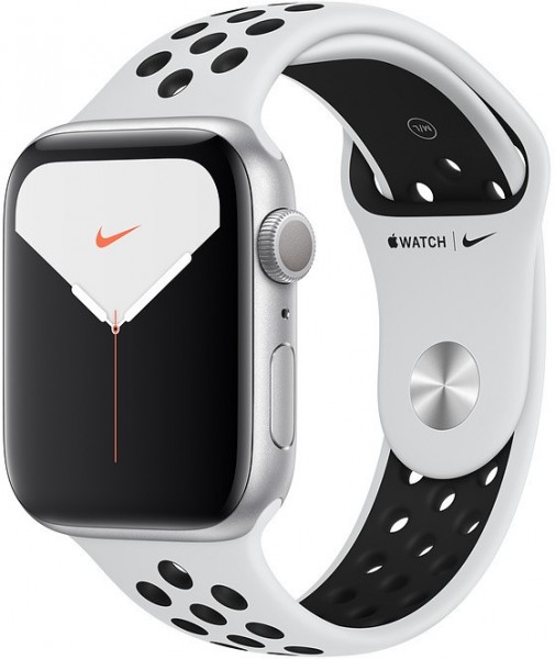 Apple Watch Nike Series 5 (40mm) Gümüş Rengi Alüminyum Kasa ve Nike Spor Kordon Akıllı Saat (40 mm)