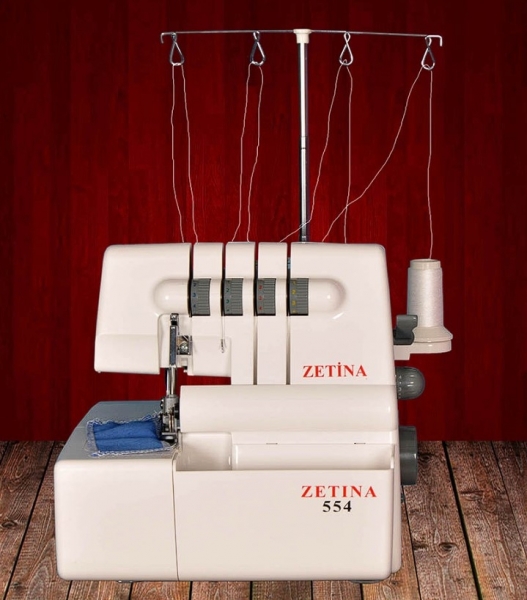 Zetina 554 Overlok ve Reçme Makinesi