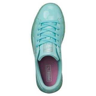 Puma Basket Patent Iced Glitter Jr Kadın Spor Ayakkabı