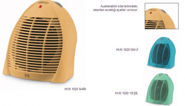 DeLonghi Delonghi HVK-1020 2000W Fanlı