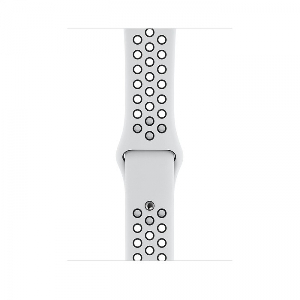 Apple Watch Nike Series 5 (44mm) Gümüş Rengi Alüminyum Kasa ve Nike Spor Kordon Akıllı Saat (44 mm)