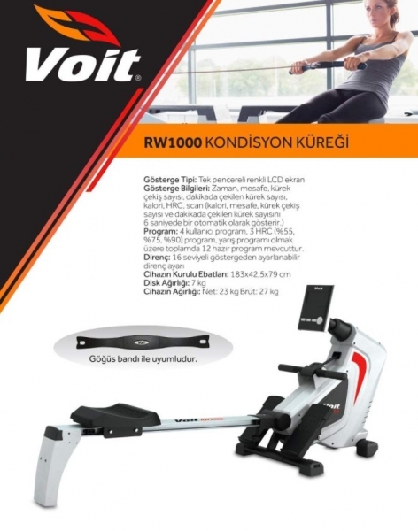 Voit RW1000 Kondisyon Küreği