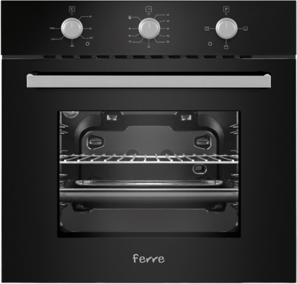 Ferre BE3-LM Siyah Ankastre Fırın