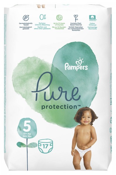 Prima Pure 5 Beden 17 Adet Bebek Bezi