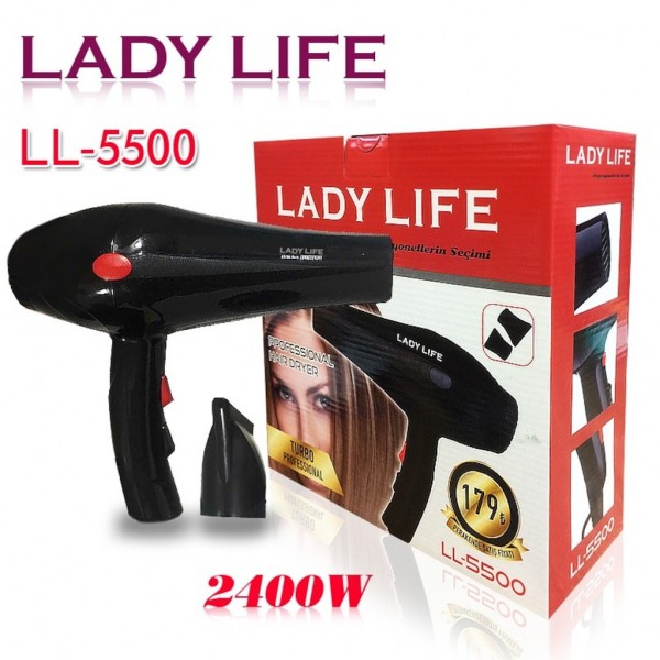 Lady Life LL-5500 Saç Kurutma Makinesi