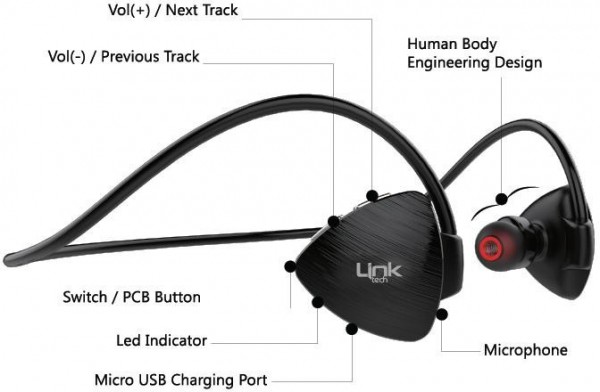 LinkTech H970 Kablosuz Kulaklık