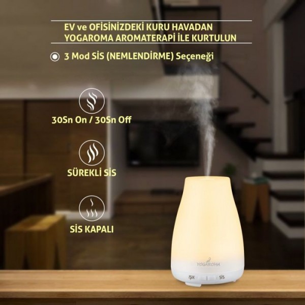 Yogaroma Aroma Terapi Hava Nemlendirici