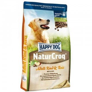 Happy Dog NaturCroq Biftekli ve Pirinçli Yetişkin 15 kg Köpek Maması