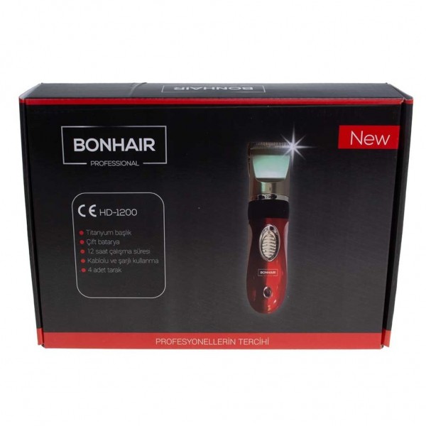 Bonhair HD-1200 Çok Amaçlı Tıraş Makinesi