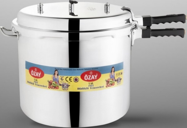 Özay Termo Alüminyum Düdüklü Tencere (25 Litre)