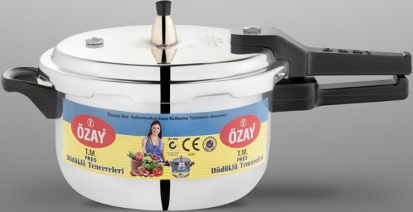 Özay Termo Alüminyum Düdüklü Tencere (5 Litre)
