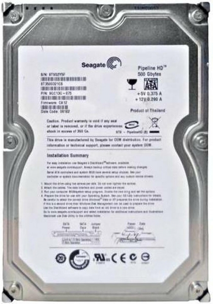 Seagate Pipeline HD HDD