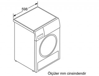 Bosch WTW83460TR Isı Pompalı Kurutma Makinesi
