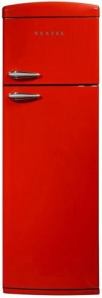 Vestel Retro SC325 Kırmızı Buzdolabı