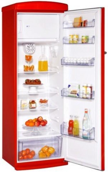 Vestel Retro ST330 Kırmızı Buzdolabı