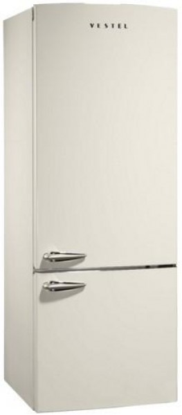 Vestel Retro NFK510 Bej Buzdolabı