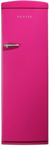 Vestel Retro ST330 Pembe Buzdolabı