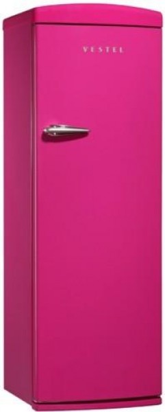 Vestel Retro ST330 Pembe Buzdolabı