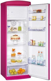 Vestel Retro ST330 Pembe Buzdolabı