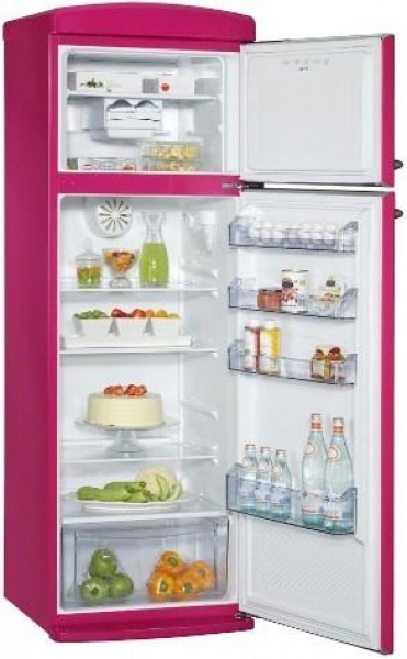 Vestel Retro SC325 Pembe Buzdolabı