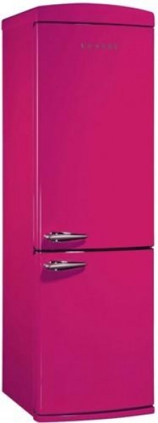 Vestel Retro NFK350 Pembe Buzdolabı