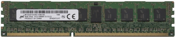 Micron MT18JSF1G72PZ-1G9E1 8 GB 1866 MT
