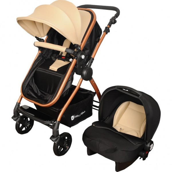 4 Baby Flexi Gold Şase Travel Sistem Bebek Arabası