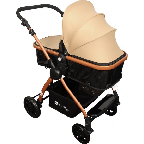 4 Baby Flexi Gold Şase Travel Sistem Bebek Arabası