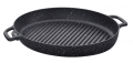 Korkmaz A1374 Gusto Volkanit Oval Izgara Tava 35 cm resim