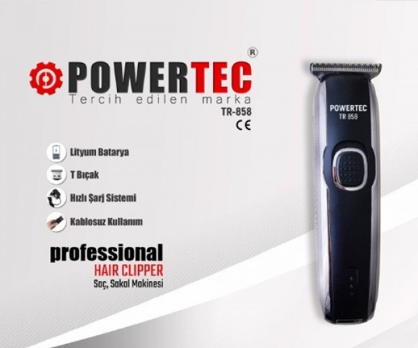 Bilinmeyen Marka Powertec TR-858 Sakal Kesme Makinesi