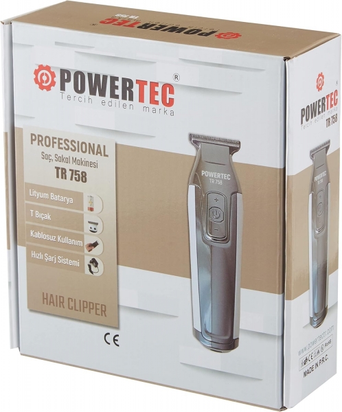 Powertec TR-758 Saç Kesme Makinesi