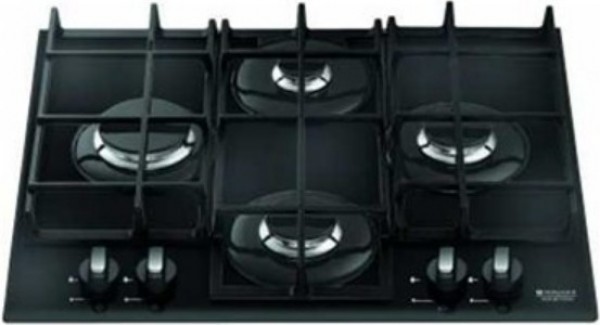 Hotpoint-Ariston TQ 640 (BK) K GH.HA Siyah Ankastre Gazlı Ocak