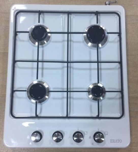 Erato 4 Gözlü Lpg Beyaz Solo (Set Üstü) Gazlı Ocak