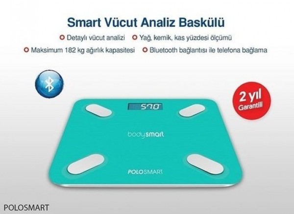 Polosmart Bodysmart Dijital Banyo Tartısı