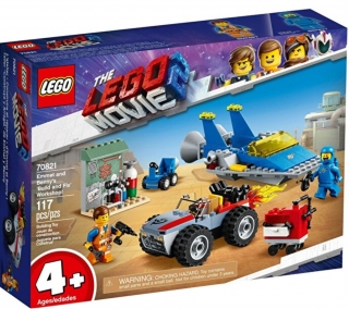 LEGO Movie 2 70821 Emmet ve Benny'nin Yapım ve Tamirat Atölyesi