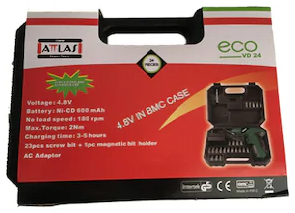 Attlas ECO VD 24 Akülü Vidalama
