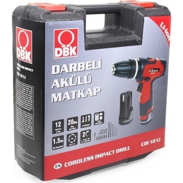 DBK CDI 12-Li Akülü Matkap