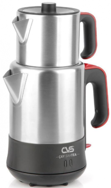 CVS DN 91123 Çay Saatea Çay Makinesi (Kırmızı / Inox)